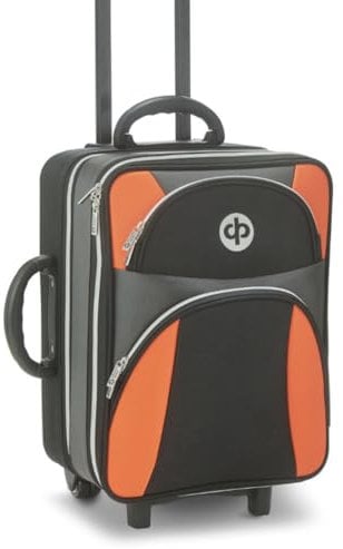 Drakes Pride High Roller Trolley Bag - Orange