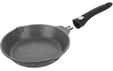 KASANOVA Padella manico staccabile e coperchio Il Trasformista (24 cm)
