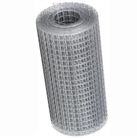 ZAVEIL Drahtgeflecht aus Edelstahl 304, Flexibles Edelstahlgeflecht, 6 mm/0,6 mm Geflügelnetz-Käfigzaun, Dekorationsnetz für Garten- und Bauernhoftreppen (0,2 x 15 m)