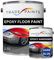 2 Pack Epoxy Garage Concrete Floor Paint - 2.5 Litre (Dark Blue BS20D45)