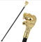 Gwezmxs Gehstock Fasching, Zepter Kostüm Accessoire für Karneval, Cosplay, Halloween, Löwenkopf-Design, Golden, Costume Walking Cane Lion, 92cm