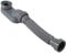 Flexible 1 1/2 P-Trap, Freestanding Tub Drain Flat Flexible P-Trap 1-1/2 Shower Drain Interface 1.7in for Bathtub Shower Bathroom