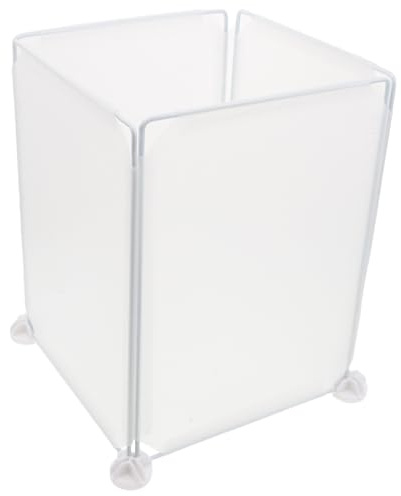 LIFKOME 4pcs Freezer Shelf Organizer Dividers White round Clips, 30x22cm Chest Freezer Rack Partition for Refrigerator Storage and Kitchen Organization