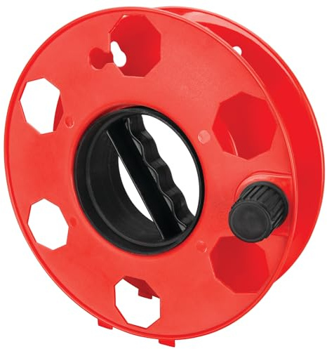 Performance Tool W2274 Heavy Duty 11-inch Cord Reel for Holding Extension Cords, Orange, 150-ft Capacity