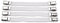 SDMAX 4X Bed Sheet Holders Elastic Fasteners Grippers Braces Metal Clips Sheet Mattress Corner Straps Ideal For Ironing Board Covers,White