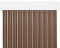 MERCURY TEXTIL Cortina para Puerta Tiras PVC 210x90cm，Cortina para Puerta Exterior (Marron+Filo Beige P1)