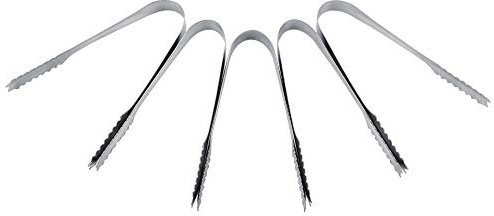 5 Pcs Multifonctionnel Scoop ou Pinces Ensemble, En Acier Inoxydable Cuisine Glace Sucre Scoop Tongs pour Bar/Thé/Fête/Candy/Mariage(1)