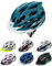 meteor Fahrradhelm Herren Damen Kinder-Helm MTB rollerhelm kinderfahrradhelm Mountainbike rennradhelm Inliner skaterhelm BMX fahradhelm Scooter Jungen Bike Helmet M(55-58cm), Blau Weiß