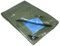 Tata Home Telone Impermeabile per Esterno Occhiellato in PVC Colore Blu e Verde Misura cm 600X800 Metri 6x8