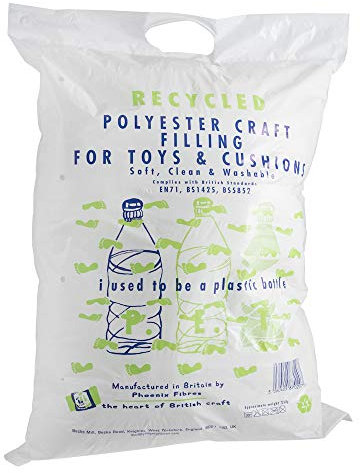 Recycled Toy Filling/Toy Stuffing 250g Bag - Made from Recycled Plastic Bottles