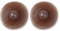 ranrann Erwachsene Silikon Brustwarzen Nippel Aufkleber Sticker Realische Selbstklebend Wiederverwendbar für Cosplay Crossdressing Transgender Kaffee Mit Große Brustwarze