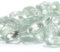 Steingrau 1kg Glasnuggets Korngrößen 17-20mm Shine Glasklar Irisierend