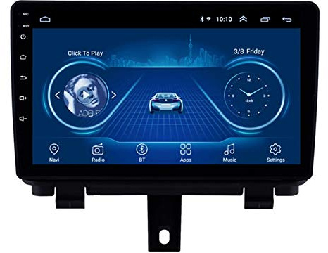 Auto GPS Navigation Fahrzeug Android 8.1 Auto Navi Touchscreen Multimedia Player mit FM AM Bluetooth Unterstützung Android/iOS Mirror Link für Audi Q3 2013-2017