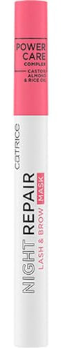 Catrice Night Repair Lash & Brow Mask, Augenbrauen, transparent, pflegend, mit Ölen, transluzent, vegan, Mikroplastik Partikel frei, Nanopartikel frei (8ml)