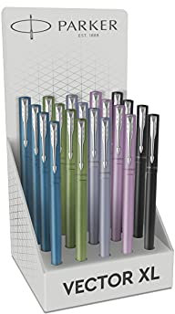 PARKER Füller VECTOR XL 20er Display M Blau