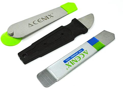 ACENIX 3 in 1 Opening Pry Tool Professional Mobile Phone Repair Kit Metal Spudger Precision Pentalobe Screwdrivers Screen Opener Suction for iPhone ipad Smart Phone PC Mobile Devices Repair