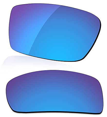 LenzReborn Polarisierte Gläser, Ersatz kompatibel mit Ray-Ban RB4075-61 Sonnenbrille, weitere Optionen, Eisblau – polarisiert, verspiegelt, Einheitsgröße