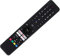 Original RC45160 ersetzt RC43160 Bluetooth Sprachfernbedienung kompatibel mit JVC | TELEFUNKEN | TOSHIBA Android Smart Full HD HDR LED TV mit Google Assistant