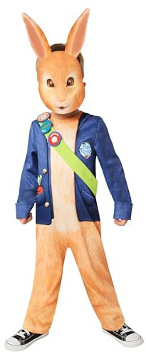 amscan 9916768 - Kids Official Peter Rabbit TV World Book Day Fancy Dress Costume Age: 3-4 Yrs
