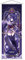 Sonsoke Anime Figur Wandkunst Poster Wandbehang Scroll Poster Leinwand Kunst Wandrahmen Schlafzimmer Dekor 70 x 25 cm (Raiden Shogun)