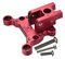 Palumma Aluminum Front Brace Mount for Arrma 1/8 4WD Kraton 6S BLX SPEED MONSTER TRUCK -ARA106040T1/T2 Brace Mount Upgrade Parts (RED)