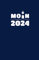 Buchkalender mit Notizseiten - MOIN 2024 - links Wochenübersicht Montag - Sonntag, rechts liniert für Notizen: Wochenplaner A5 2024, 1 Woche je Seite, Küstentagebuch Moin mit Leuchtturm blau