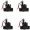 HUNTER PGV-101G-B 9V Elettrovalvola di irrigazione 1- RH. [Pack 4] PVC con solenoide 9V e regolatore di portata - Elettrovalvola di irrigazione 1 9V PGV-101 Hunter