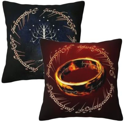 BYbags 2er Set Deko Kissenbezug 40x40 Cushion Cover 40x40cm Kissenbezug Deko Kissen Wohnzimmer Kissen Set Für Sofa (A-1,45x45cm (18x18zoll))