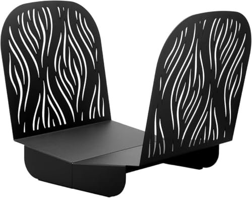 THIRARD - Portalegna in Acciaio - Finitura Epoxy - Design Contemporaneo - Riorganizzazione Pratica - Uso Interno ed Esterno - Dimensioni Ideali - Nero