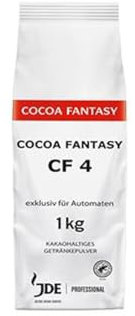 Cocoa Fantasy CF4 kakaohaltiges Getränkepulver für Automaten, Kakaopulver für heiße Schokolade, 1 kg