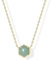QUADRI Collier Femmes avec pierres naturelles plaquées or - Bijoux Femme - Pendentif Femme Améthyste, Fluorite verte, Labradorite, Quartz rose - Idée cadeau Femme