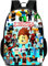 Kinder-Schulrucksack mit Laptopfach, Organizer-Taschen, multi, M