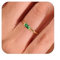 Aidenn Geburtsstein Ringe Gold für Frauen Damen,14K Vergoldet, Stapelbarer Smaragd Ring für Mädchen, Geschenke zum Geburtstag der Mütter, Verlobungs, Hochzeits und Versprechensringe Schmuck 54cm