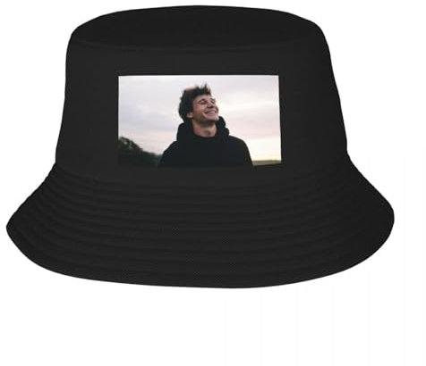 IEINYAUP Wincent Weiss Bucket Hat Military Tactical Caps schwarz Herrenhut Herrenhut Herrenhut Damen Baumwolle, für alle Jahreszeiten