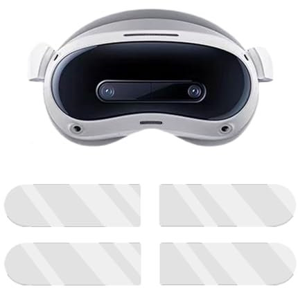 Película Protectora de Lente VR para Pico 4 Ultra,Protector de Pantalla de TPU para Auriculares de Realidad Virtual Película Protectora de Alta Transparencia para Pico 4 Ultra