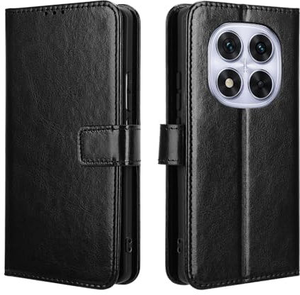 Heioloo para Xiaomi Redmi Note 14 Pro 5G/Poco X7 5G Funda Tapa Libro con Ranura para Tarjeta Anti-arañazos Protección Completa para Xiaomi Redmi Note 14 Pro 5G/Poco X7 5G Carcasa