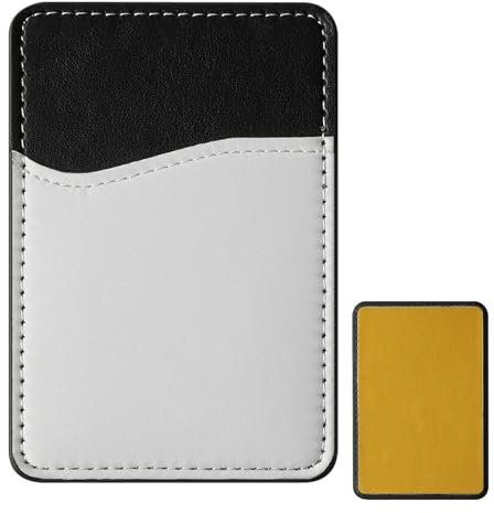 Phone Card Holder - Adhesive Wallet for Back of Phone | Lightweight Stick- Wallet with Corrugated Inner Layer, Holds Driver's Licence, Identity Cards, and Credit Cards
