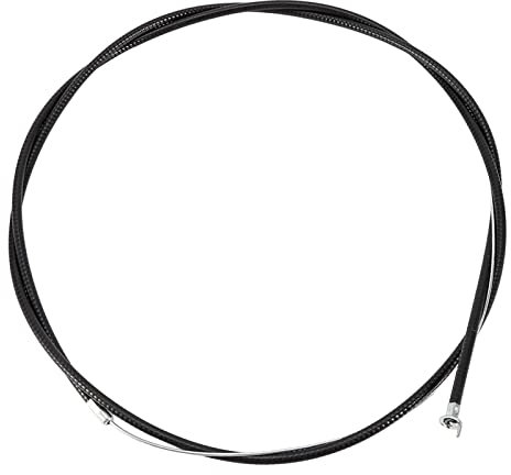 65 Throttle, 65'' Cable Switch Control Replacement Wacker Plate Throttle Kit For Garden Lawnmowers For Black (Red)