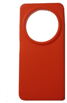 Custodia Compatibile con ZTE Blade A75 5G Z2357N (NON con 4G) / Nubia Focus 5G schermo display lcd 6.6 BACK COVER case soft GEL SILICONE protezione flessibile antiurto matte MORBIDA TPU (Rosso)