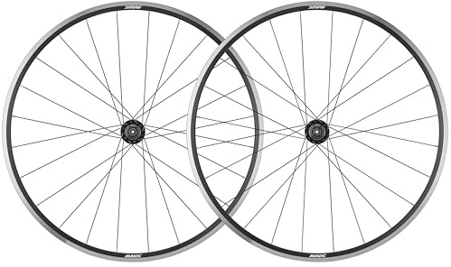 Mavic Access R17 Felgenbremsradsatz – Rennrad-Räder | 17 mm Innenbreite | Schlauchtyp | Schnellspanner | leichte und langlebige Legierung