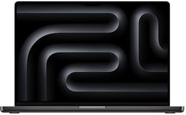 Apple MacBook Pro Laptop mit M5 Max Chip mit 18-Core CPU und 32-Core GPU: Entwickelt für KI, 16,2 Liquid Retina XDR Display, 36 GB gemeinsamer Arbeitsspeicher, 2 TB SSD, WLAN 7; Space Schwarz