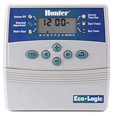 Hunter Ordinateur d'arrosage, Eco Logic 401i, Gris, 28 x 18 x 8 cm, NA335