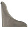 DQ-PP Barre d'Angle Chromée 13 x 13 mm en PVC - Finition pour Plan de Travail, Cuisine, Plinthe Murale, Table