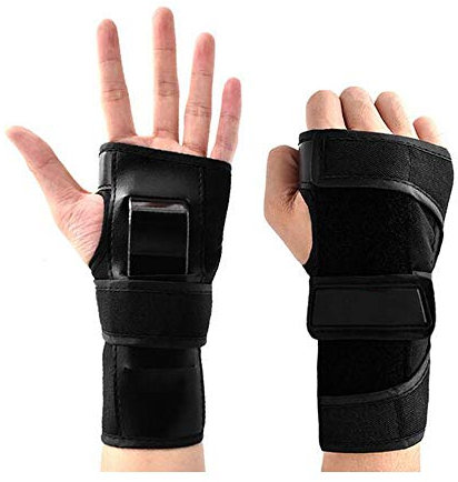 Handgelenkschutz Handgelenkschoner Inliner Handgelenkschützer Skate Handschutz Wrist Guard Inline Skates Schoner für Skifahren Skateboard Rollschuhlaufen Protektoren Erwachsene Kinder (Erwachsene)