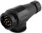 Enchufe de 13 Pines, 12 V, 13 Remolque, Caravana, cableado eléctrico, Conector, Adaptador, Barra de Remolque