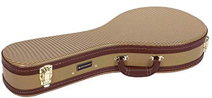 Crossrock Hard Shell Case for A-Style Mandolin in Vinyl Tweed(CRW620MATW)