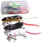 JOHNCOO Swimbait Hard Artificial Baits Mouse Fishing Lures Multi Jointed Fishing Lures Kit for Pike Bass
