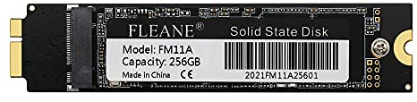 FLEANE FM11A 128GB SSD Compatible with 2010-2011 MacBook Air A1370 A1369, Includes USB Flash Drive and Screwdrivers (128GB)