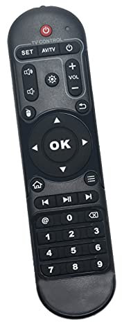 ALLIMITY Fernbedienung Ersetzen für MXQ TV Box MX9 H96 V88 X96-MINI MX10 T95M H96-Pro+ H96-MAXHK1-play X96-Air X96-MAX T95Q T9 T95-MINI HK1-MAX A95X-R2