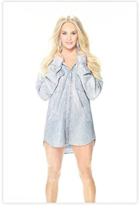 Schauspielerin-Sängerin Carrie Underwood Poster Leinwand Poster Schlafzimmer Dekor Sport Landschaft Büro Zimmer Dekor Geschenk ungerahmt 30 x 45 cm